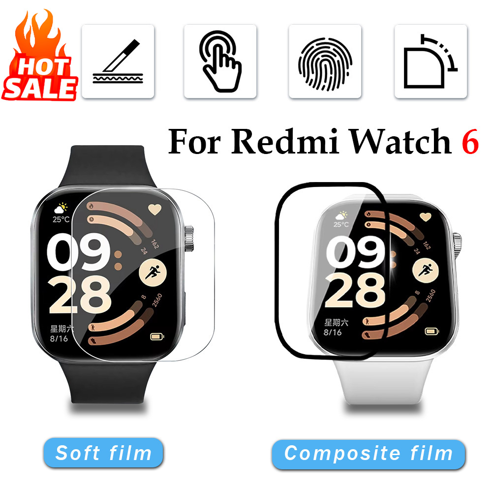 Xiaomi Smartwatch Accessories - 1-5 Peças de Película Protetora Flexível