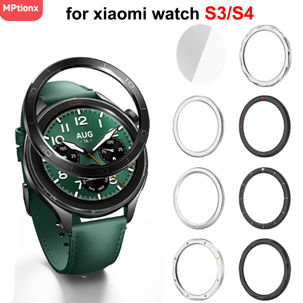 Xiaomi Smartwatch Accessories - Anel de moldura de metal para