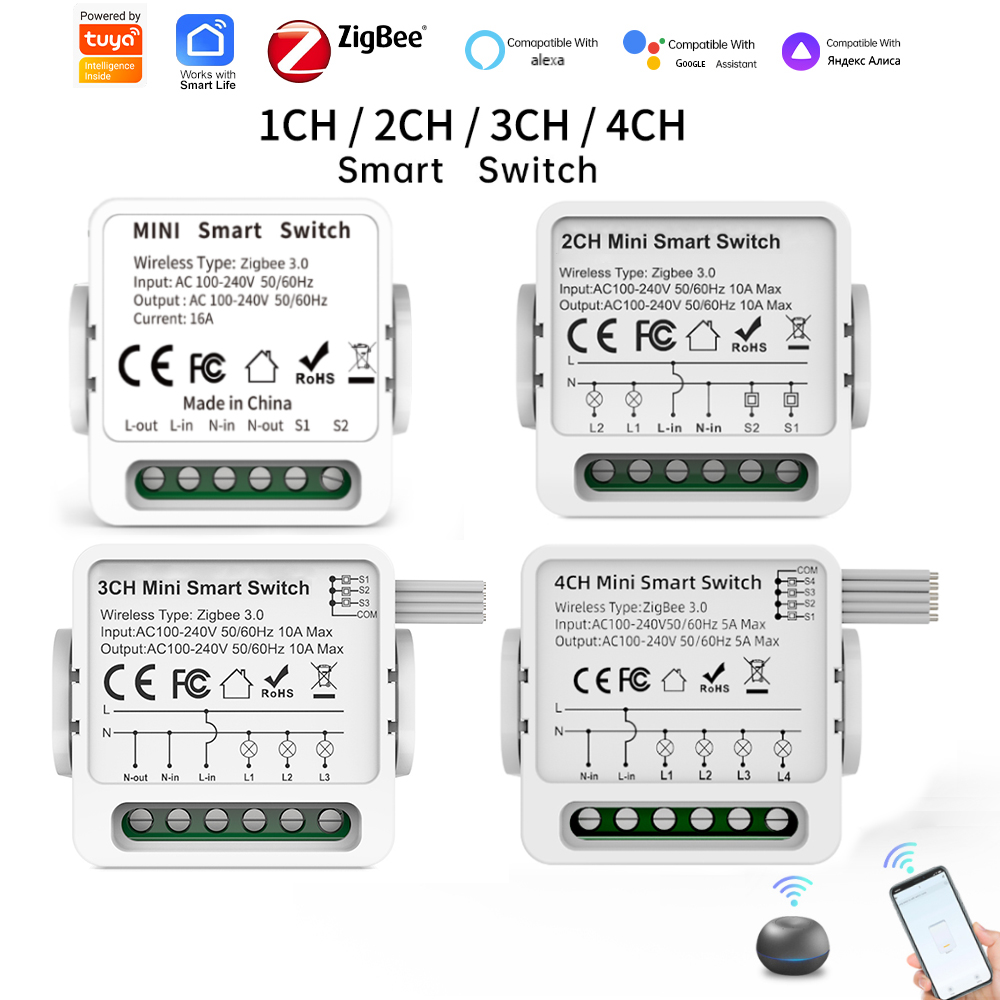 Smart Accessories - Interruptor Inteligente Tuya Zigbee 3.0 de
