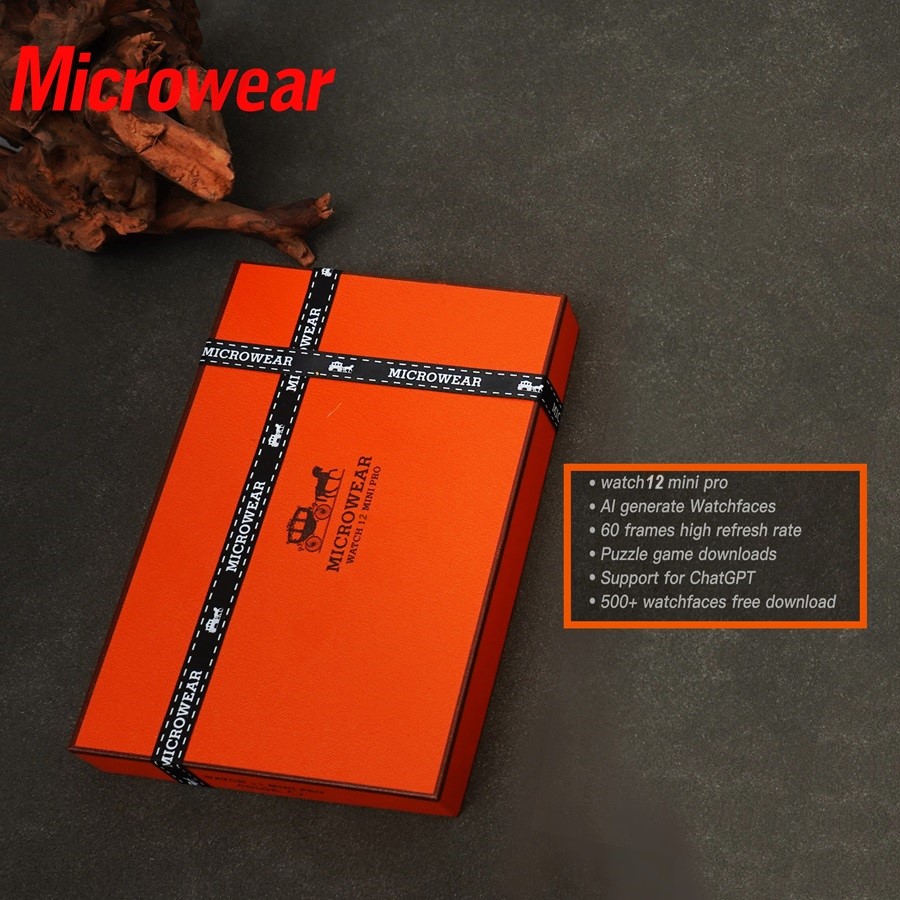 Smartwatch M Active - Relógio Inteligente Microwear W12 Mini Pro,