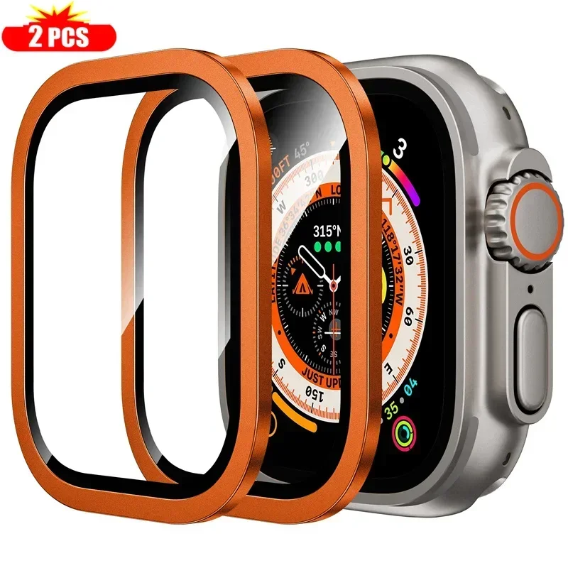 Moldura de metal de titânio pa - Smartwatch Straps & Accessories avaliação e preço