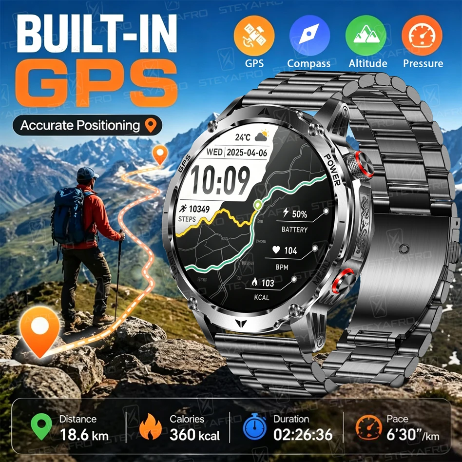 Relógio Inteligente Militar Ma - Smartwatch M Active avaliação e preço