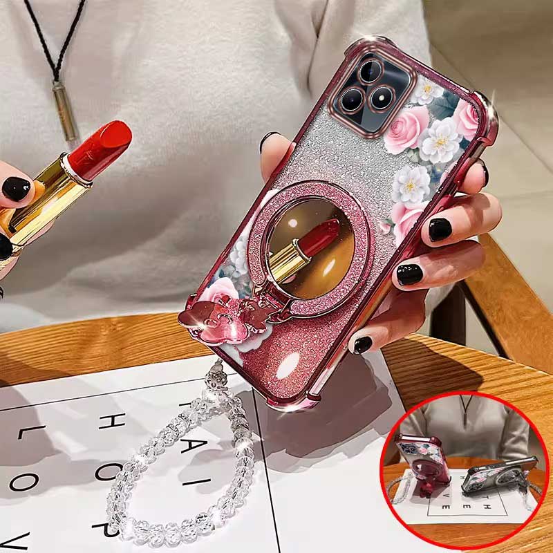3 peças (Capa de celular Rosa  - Realme Note 50 avaliação e preço