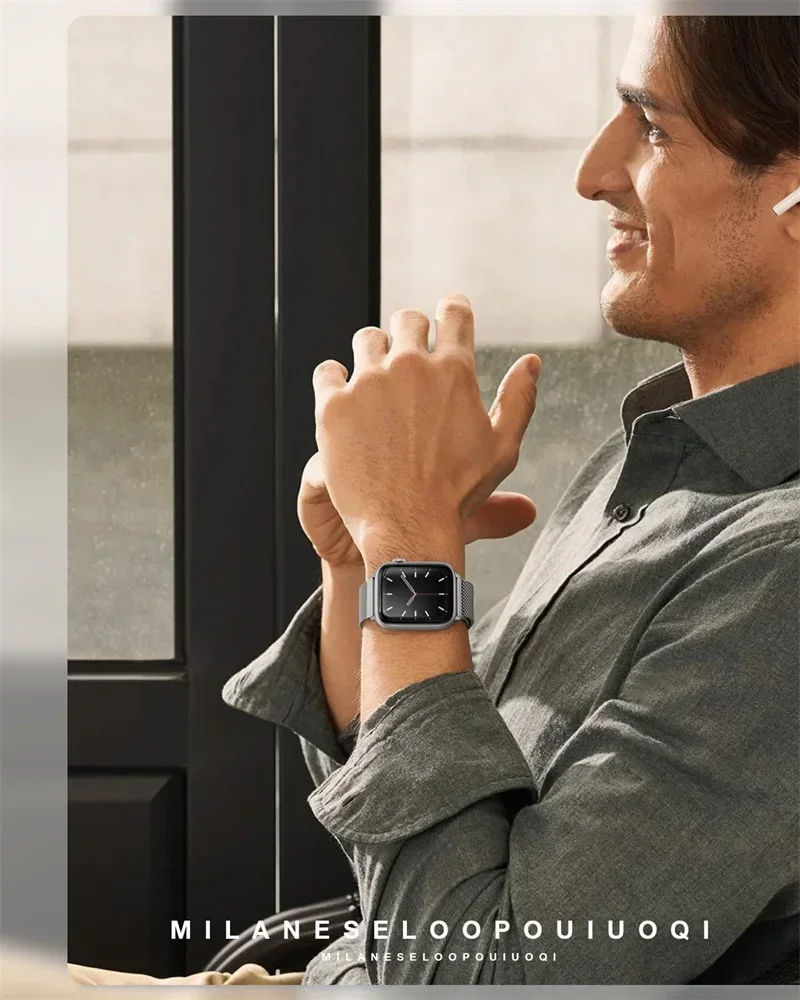 Pulseira milanesa para apple w - Milanaise Mesh Band avaliação e preço