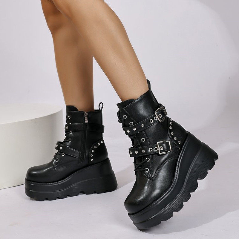 Botas Femininas de Couro Cano  - Leather Classic Strap avaliação e preço