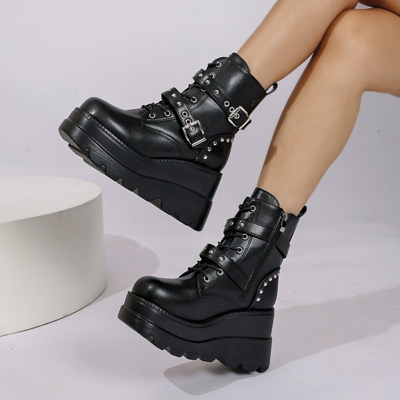 Botas Femininas de Couro Cano  - Leather Classic Strap avaliação e preço