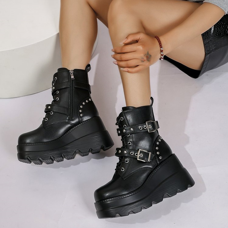 Botas Femininas de Couro Cano  - Leather Classic Strap avaliação e preço