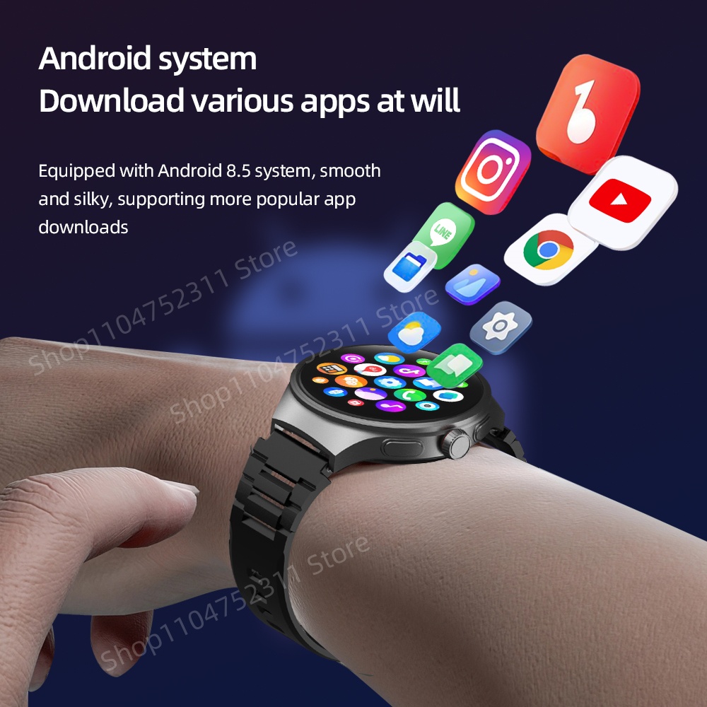 Smartwatch 512G VP50 com câmer - Smartwatch Id avaliação e preço