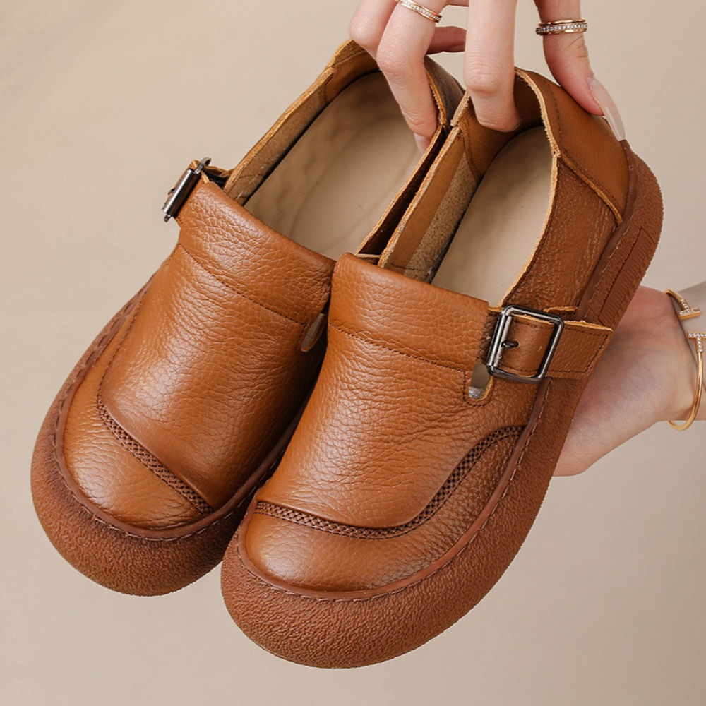 Sapatos casuais únicos para mu - Leather Classic Strap avaliação e preço