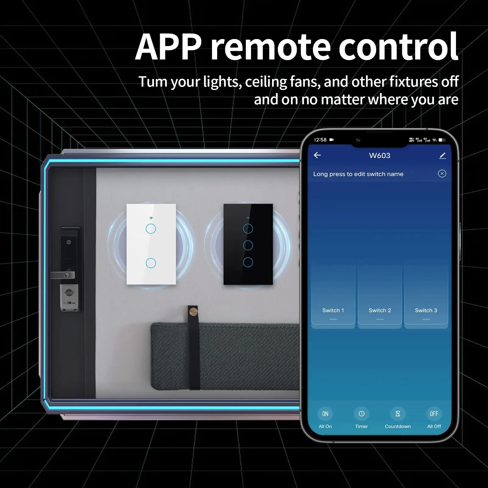 Interruptor de luz inteligente - Smart Accessories avaliação e preço