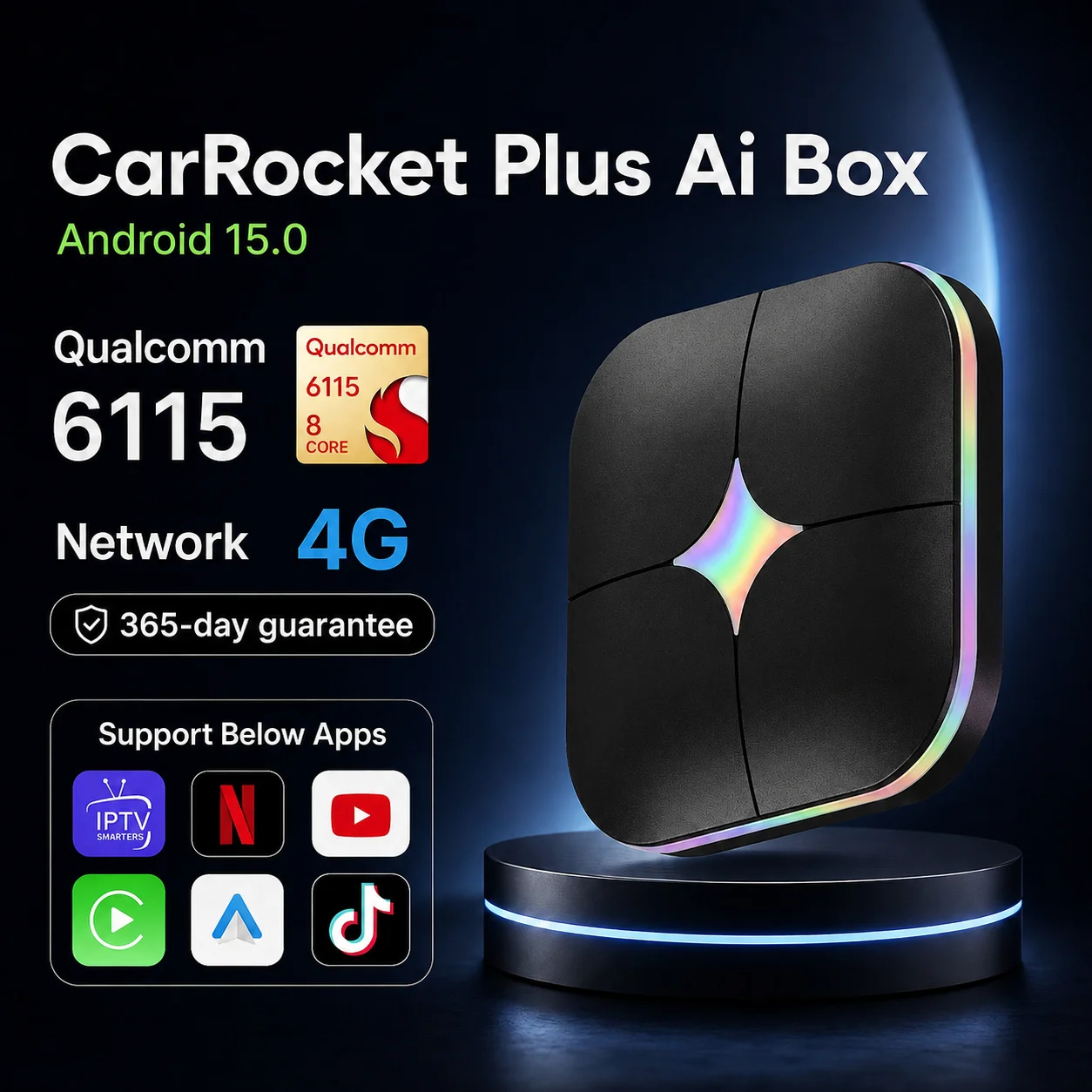 2026 Android 15 CarPlay Ai Box - Smartwatch Universal avaliação e preço