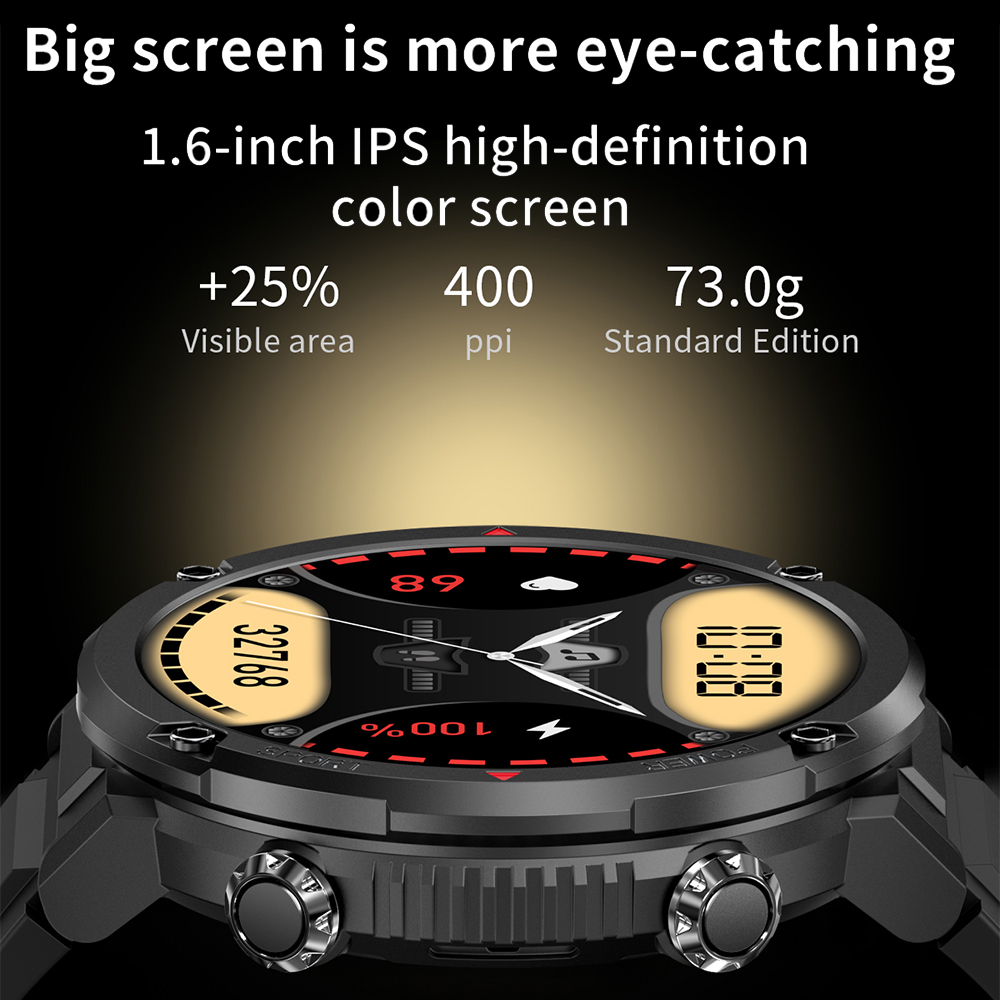 Relógio inteligente 1.6 polega - Smartwatch M Active avaliação e preço