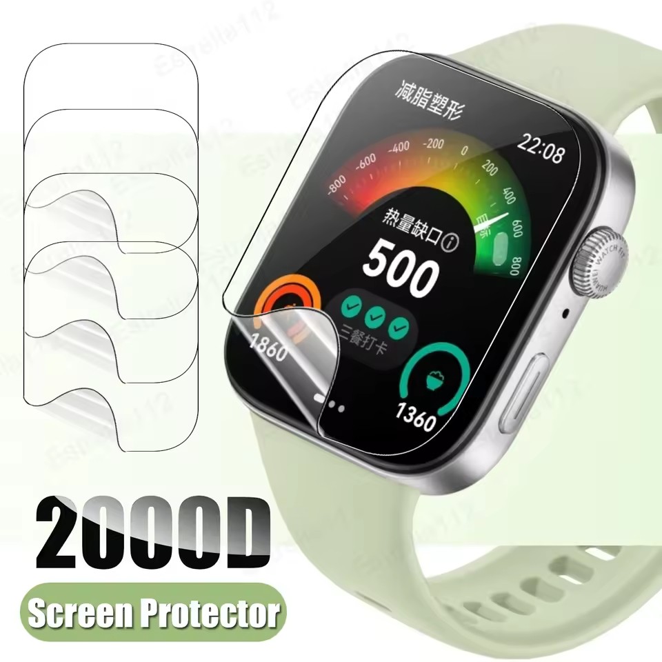 1-4 Peças de Película Protetor - Huawei Smartwatch Accessories avaliação e preço