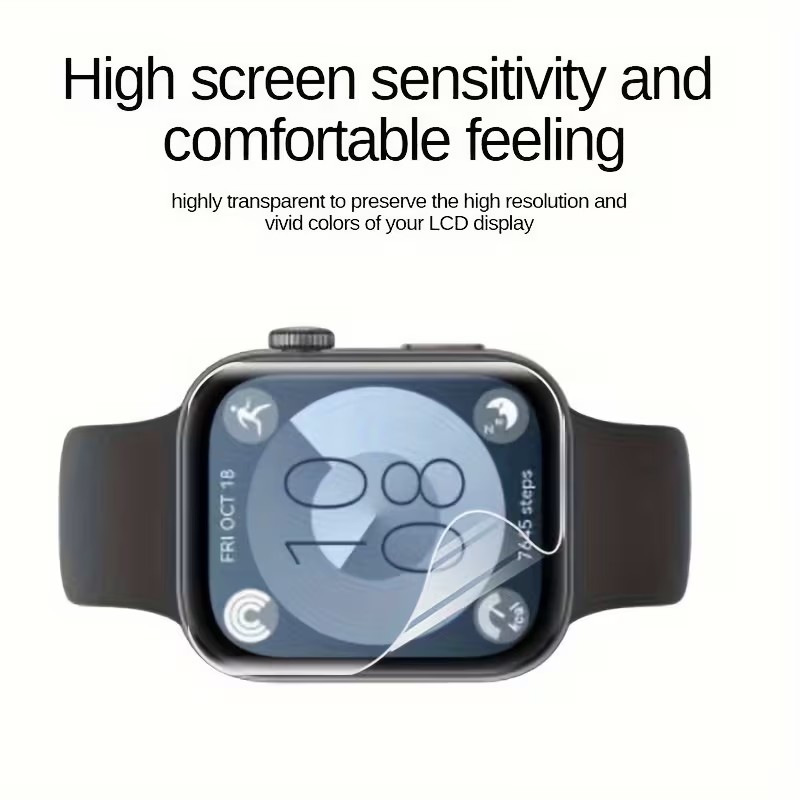 1-4 Peças de Película Protetor - Huawei Smartwatch Accessories avaliação e preço