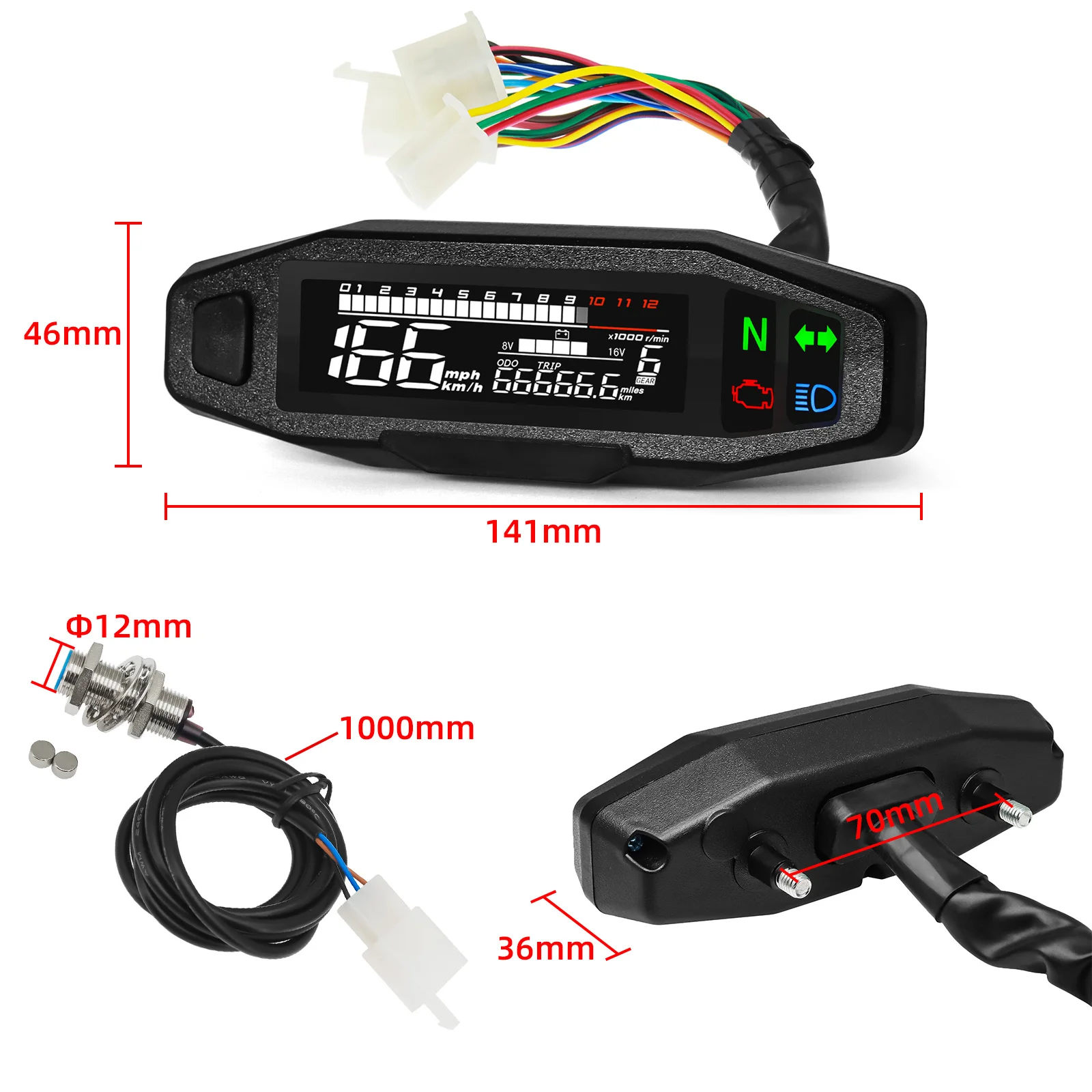Medidor digital universal inst - Smartwatch Universal avaliação e preço