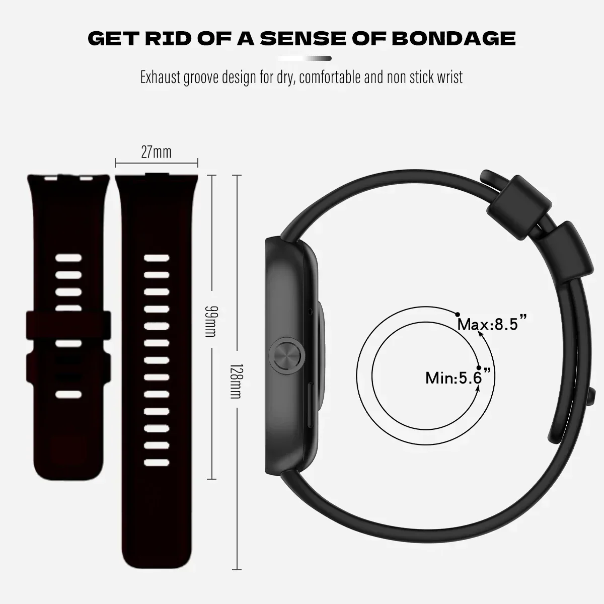 Pulseira + capa para xiaomi re - Xiaomi Smartwatch Accessories avaliação e preço