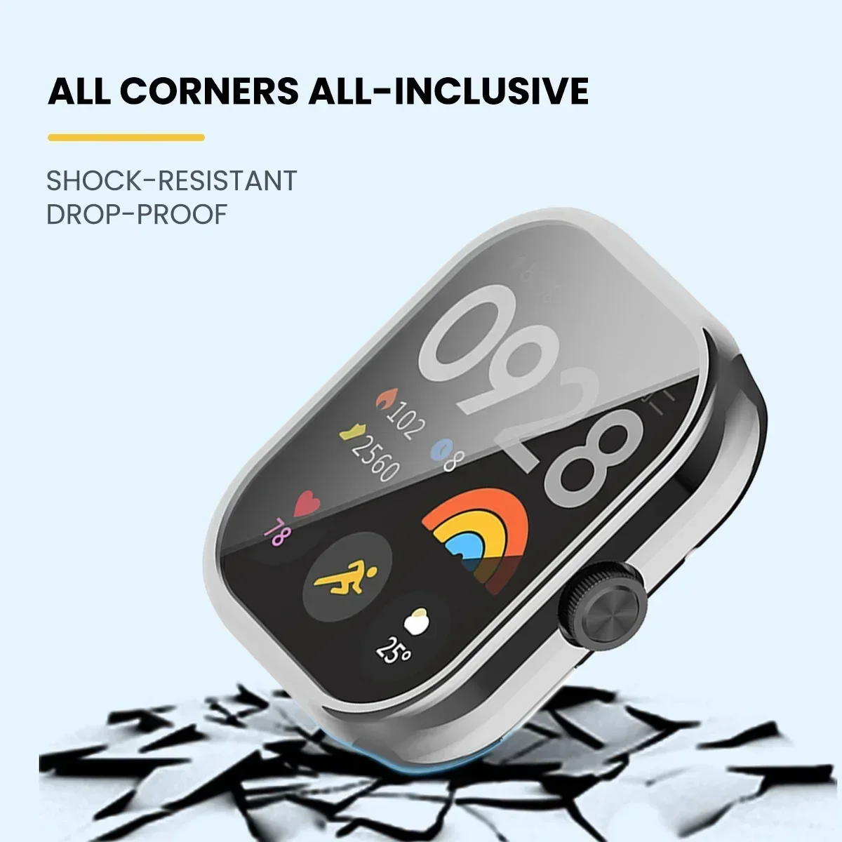 Pulseira + capa para xiaomi re - Xiaomi Smartwatch Accessories avaliação e preço